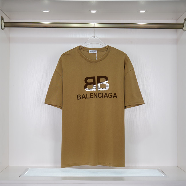 Balenciga logo tee xh9006 khaki