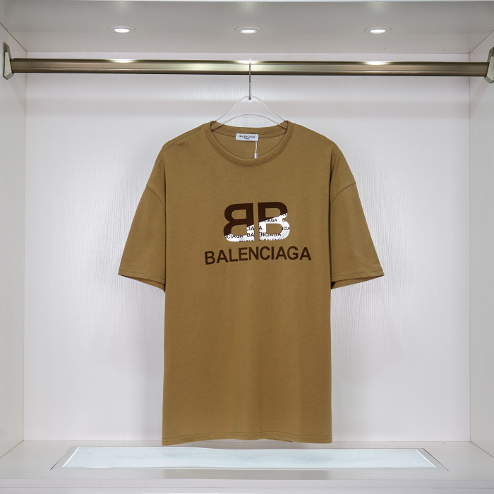 Balenciga logo tee xh9006 khaki