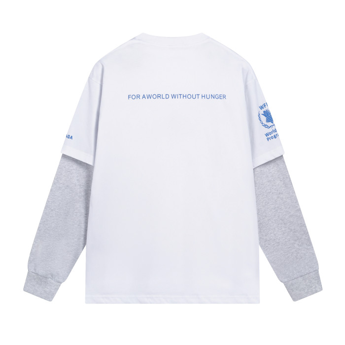 Balenciga logo tee P105 white