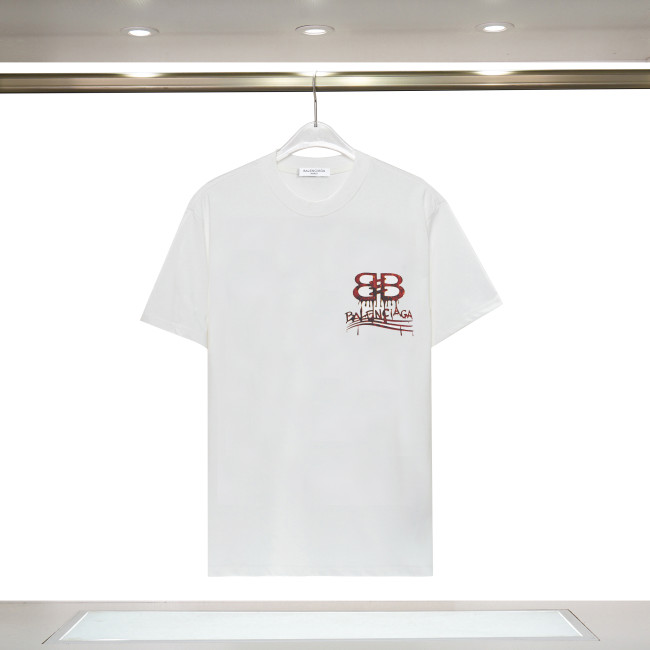 Balenciga logo tee xh9065 white