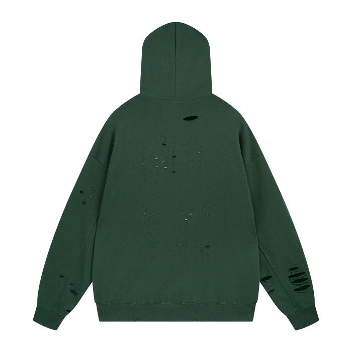 Balenciga logo hoodie BL238001 green
