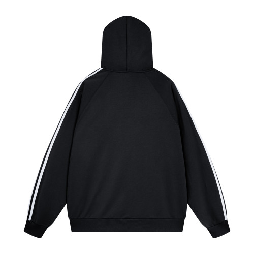 Balenciga jointly  Adidas logo hoodie BL238021 black