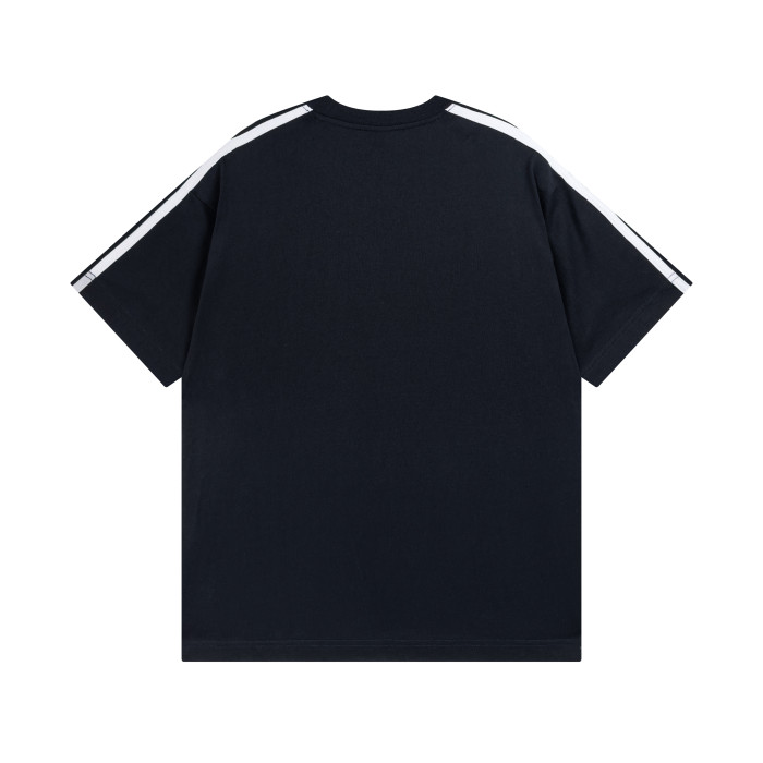 Balenciga jointly  Adidas logo tee BL223018 black
