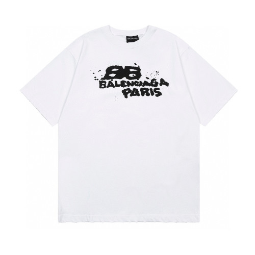 Balenciga logo tee LX2331 white