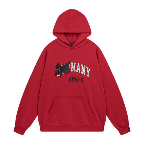 Balenciga logo hoodie BL238071 red