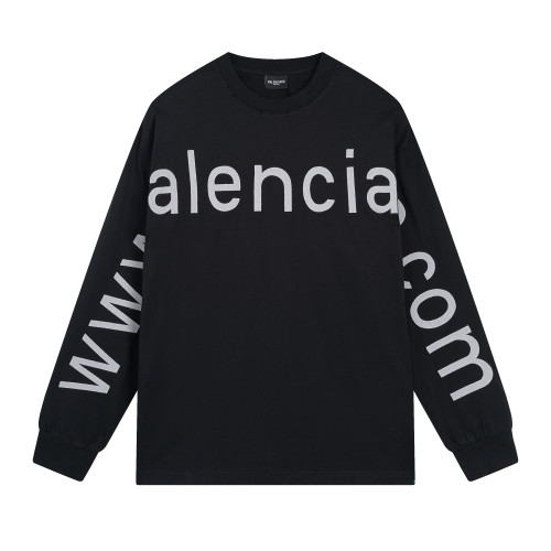 Balenciga logo tee BL225001 black