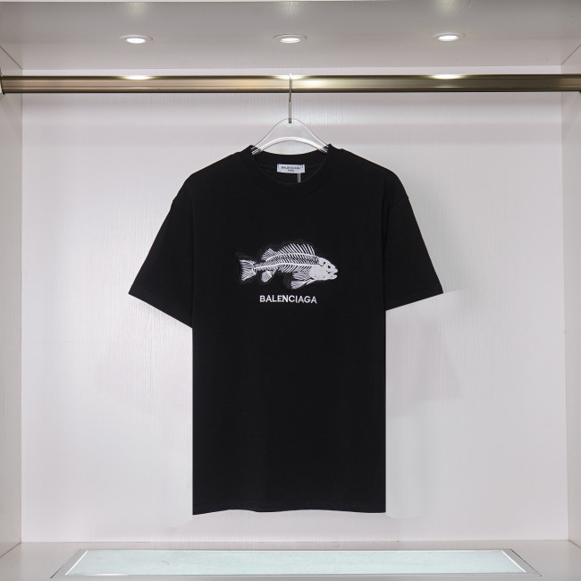 Balenciga logo tee xh9027 black