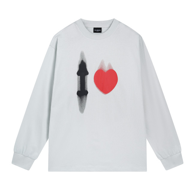 Balenciga logo tee BL225015 white