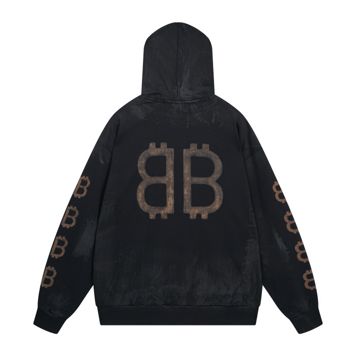 Balenciga logo hoodie BL238003