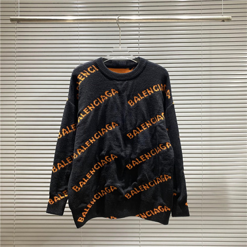 Balenciga logo tee cpss803 black orange