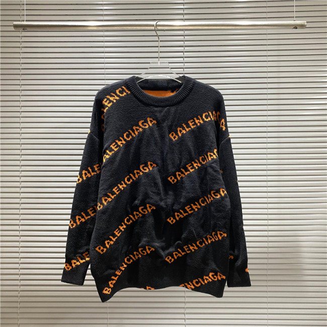 Balenciga logo tee cpss803 black orange