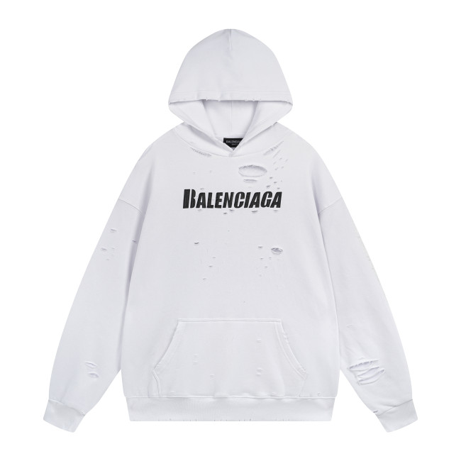 Balenciga logo hoodie BL238001 white