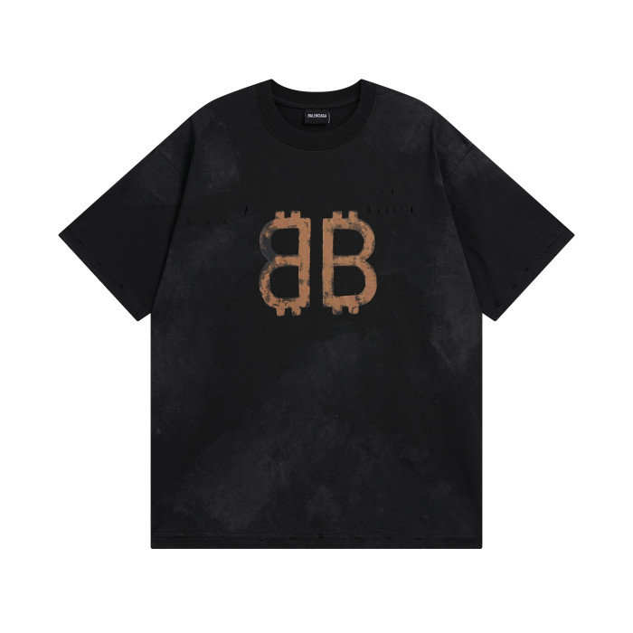 Balenciga logo tee BL223202 black