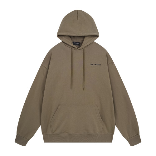 Balenciga logo hoodie BL238027 khaki