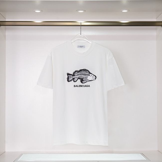 Balenciga logo tee xh9027 white