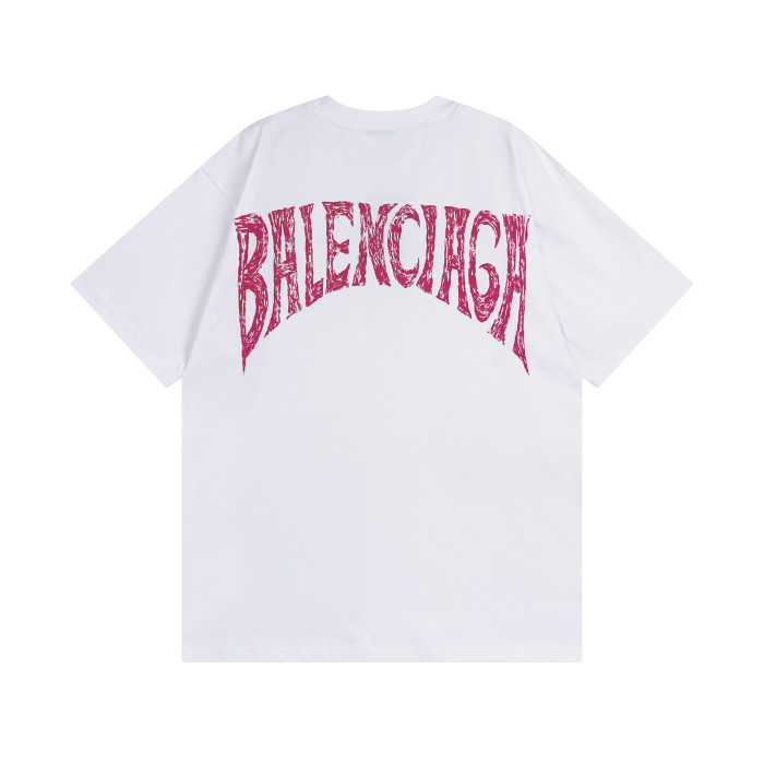 Balenciga logo tee BL23218 white