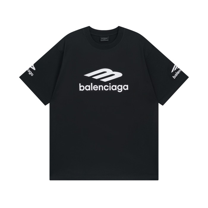 Balenciga logo tee BL223317 black