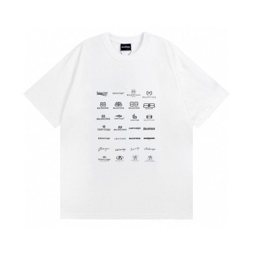 Balenciga logo tee LX2312 white