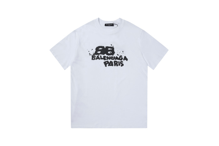 Balenciga logo tee xc2353 white