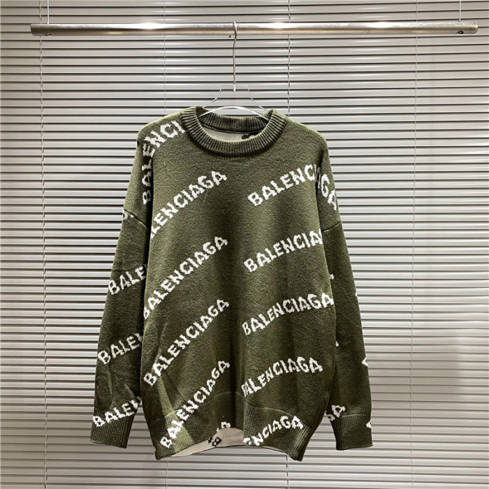 Balenciga logo tee cpss803 green white