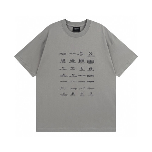 Balenciga logo tee LX2312 grey