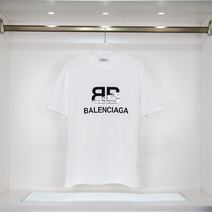 Balenciga logo tee xh9006 white