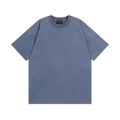 Balenciga logo  24ss tee BL23300 pale blue