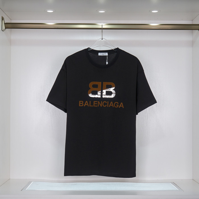 Balenciga logo tee xh9006 black