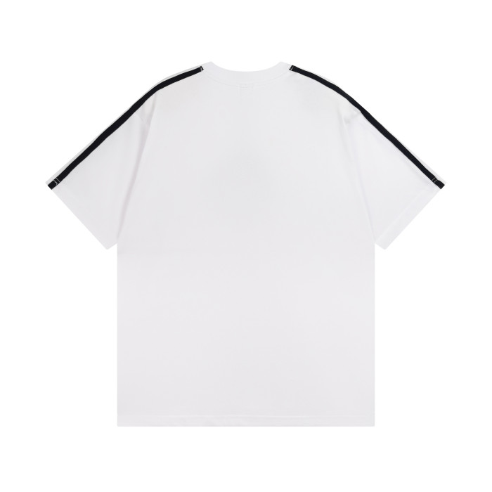 Balenciga jointly  Adidas logo tee BL223018 white