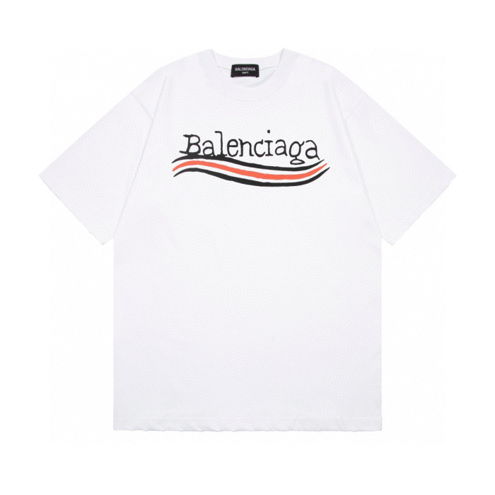 Balenciga logo tee lx2326 white