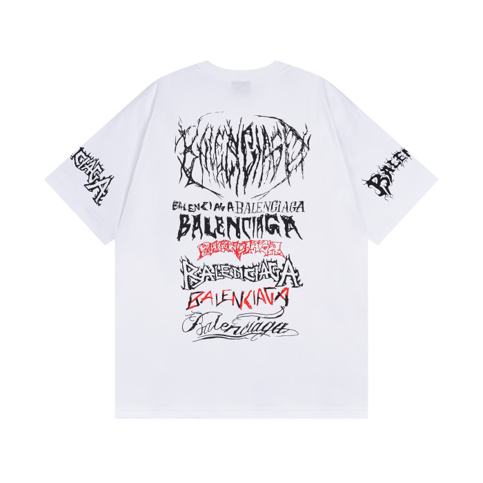 Balenciga logo tee BL233322 white