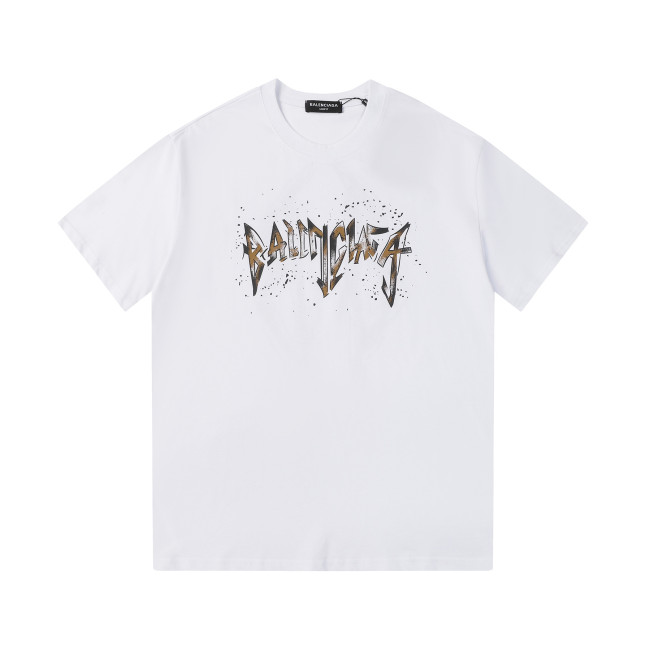 Balenciga logo tee xc2533 white