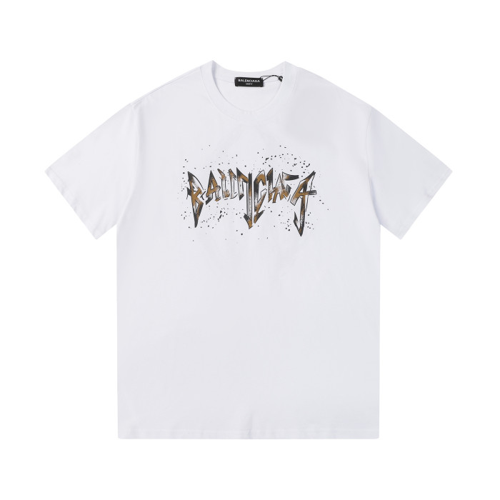 Balenciga logo tee xc2533 white