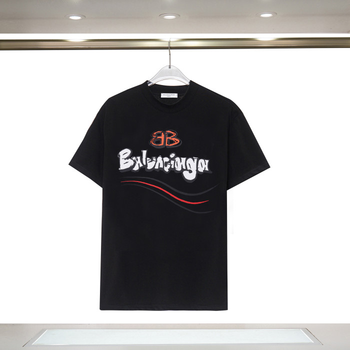 Balenciga logo tee 9083 black