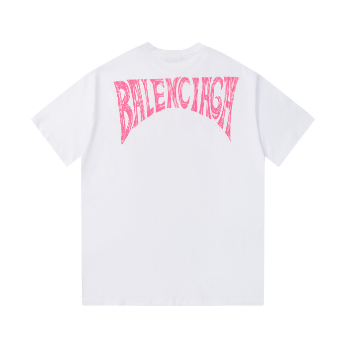 Balenciga logo tee xc2523 white