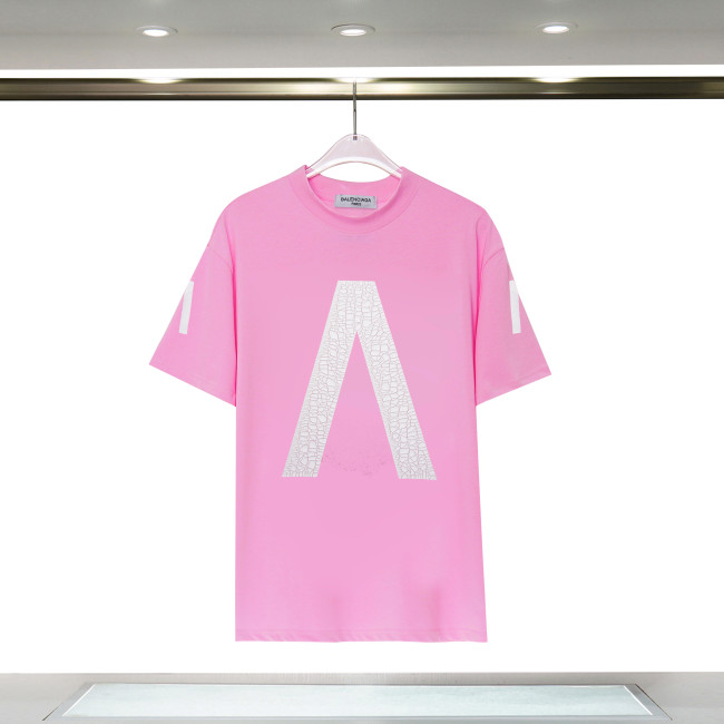 Balenciga logo tee xh9088 pink