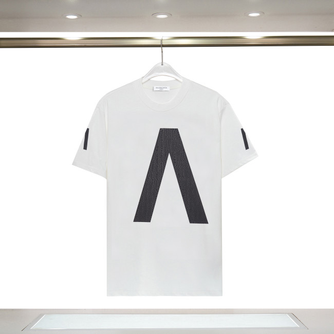 Balenciga logo tee xh9088 white