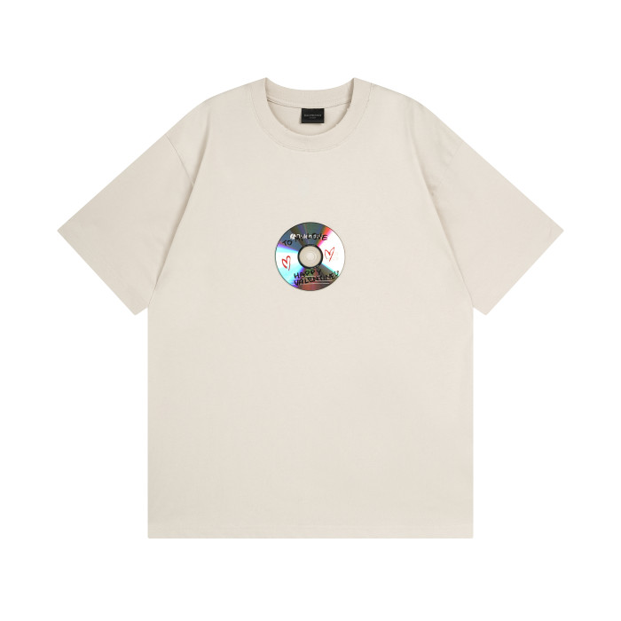 Balenciga logo tee BL233328 white