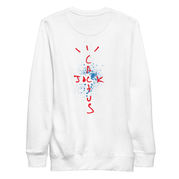 Cactus Jack Colored Logo Unisex Fleece Pullover