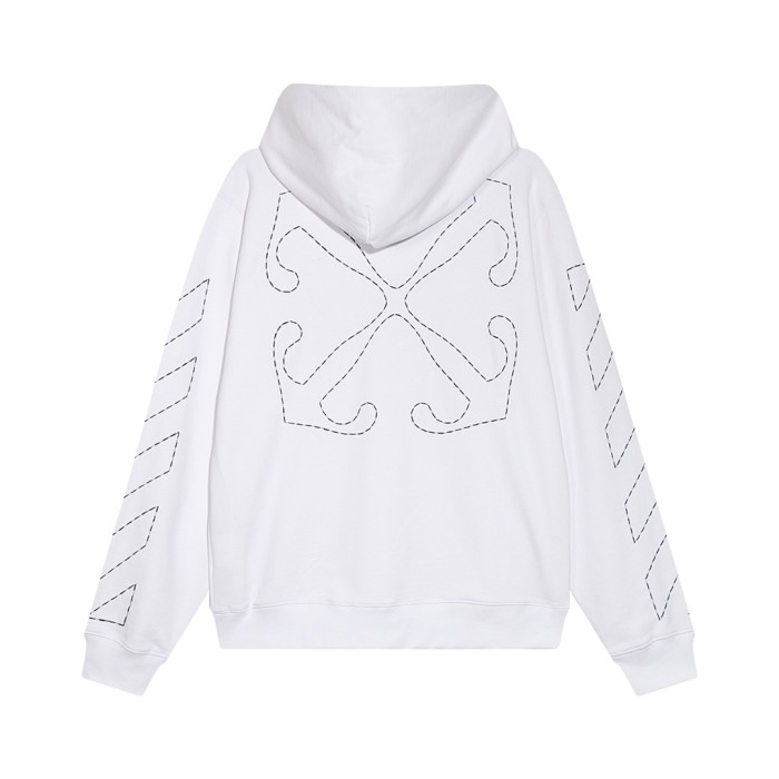 OFF WHITE ANCHOR ARROW HOODIE