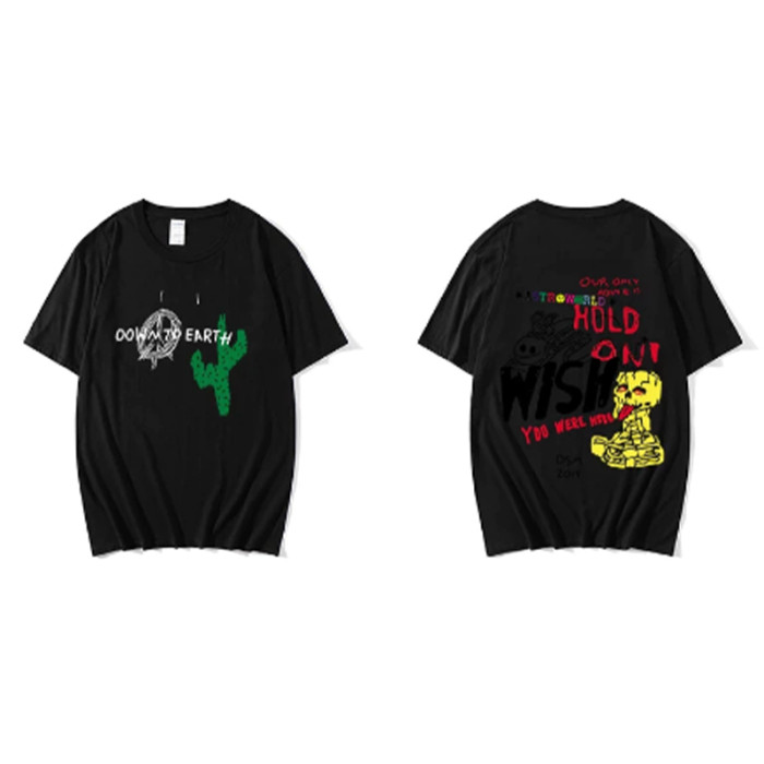 Travis Scott Astroworld Out of World Hold on Tee