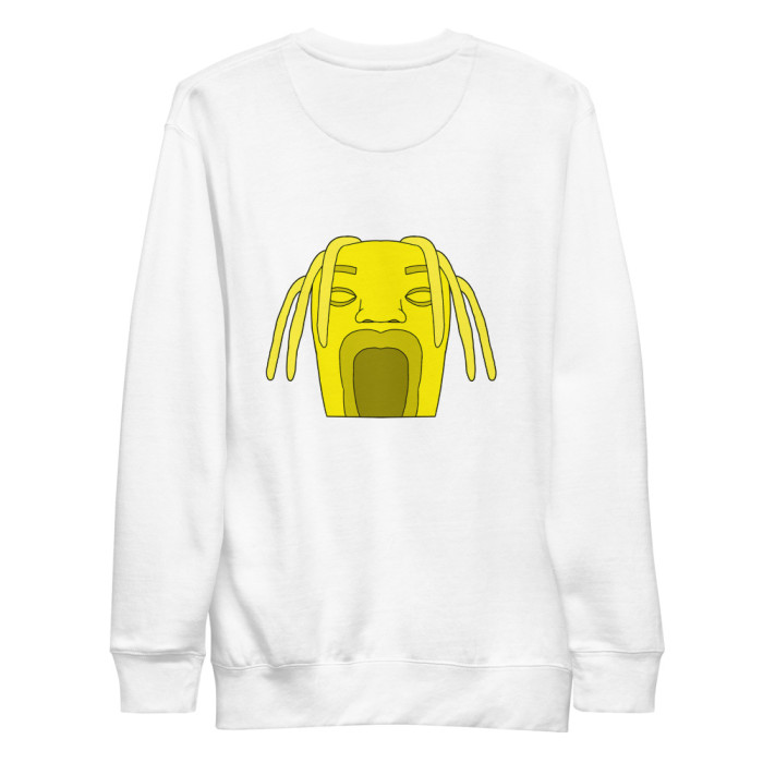 Astroworld Yellow Skull sweatshirt