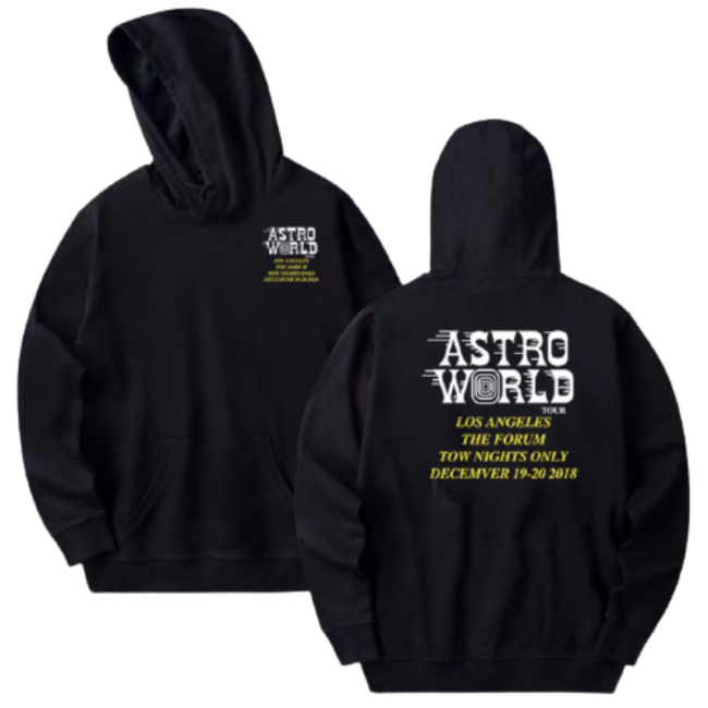 Astroworld Tour Los Angeles Hoodie