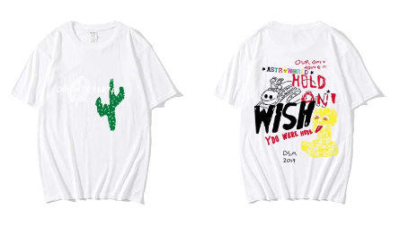 Travis Scott Astroworld Out of World Hold on Tee