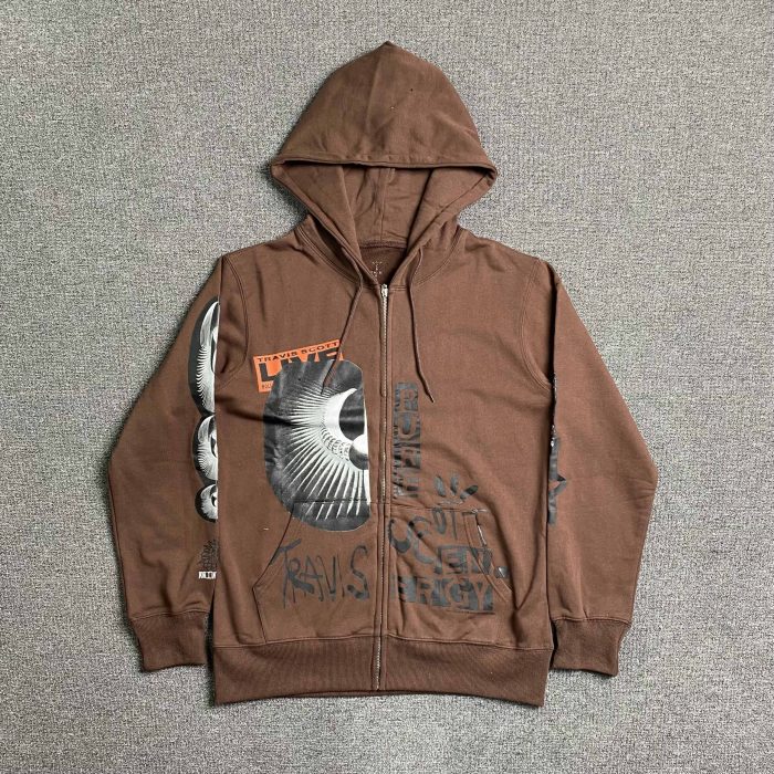Travis Scott New Drop Brown Shirt