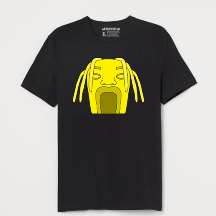 travis scott astroworld skull tee