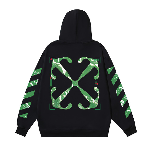 OFF WHITE ANCHOR ARROW HOODIE