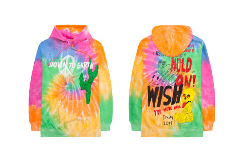 Down To Earth Travis Scott Astroworld Tie-Dye Hoodie