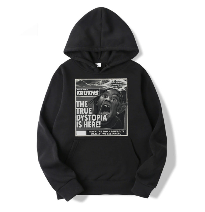Travis Scott Escape Plan Album Cover Hoodie