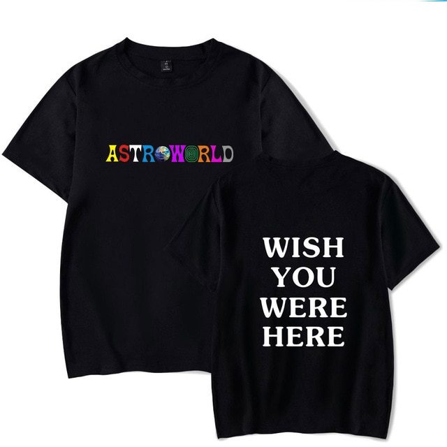 Wish You Were Here Travis Scott t-shirt